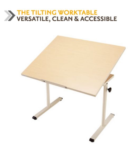 Adjustable Worktable with Tilt (36" x 30")