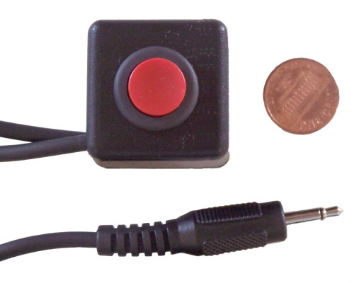 Roughneck Single Pushbutton HD Switch for Mpowr:  Chin, Fist, Foot, or Head