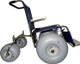 316 L Stainless Steel Fixed Leg rest Beach Wheelchair