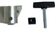 Handrail bracket, T-bolt and T-nut