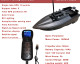 Salt Water Fish Hunter GPS Autopilot Drone Fishing Boat with Sonar - Depth & Fish Finder