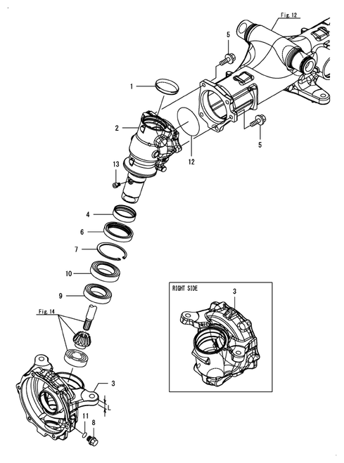 SA221 - FRONT GEAR CASE