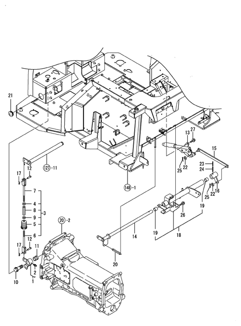 T80 - BRAKE LINK(CAB(ADD.ITEM))