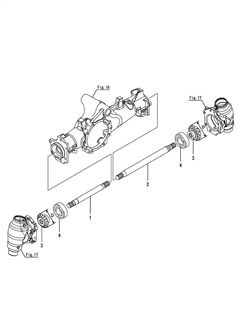 EX2900(CCY) - FRONT SHAFT (1)