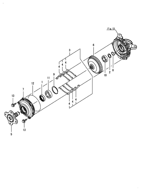 SA325 - FRONT SPINDLE