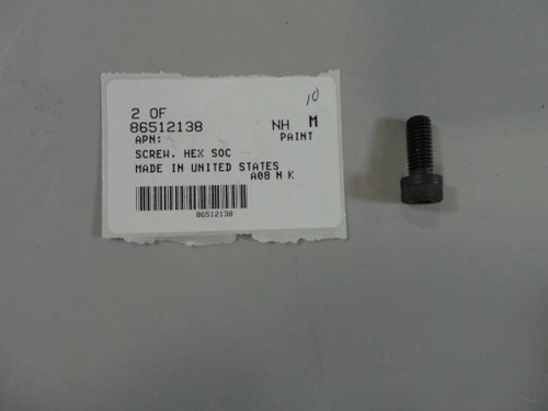 86512138 SCREW, HEX SOC [PKG of 2]