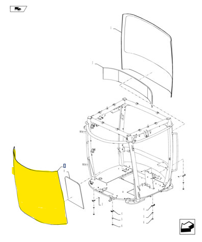 84358819 WINDSHIELD