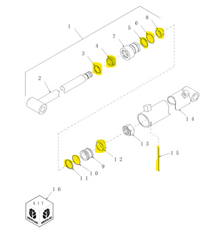 86581670 SEALS KIT