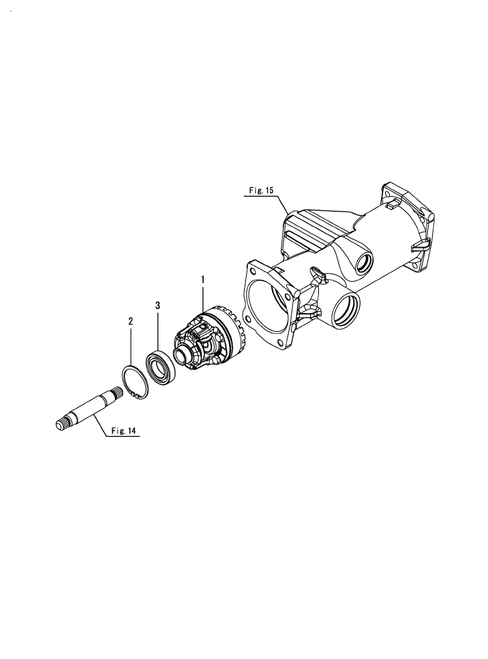 SC2400(CCY) - DIFF GEAR