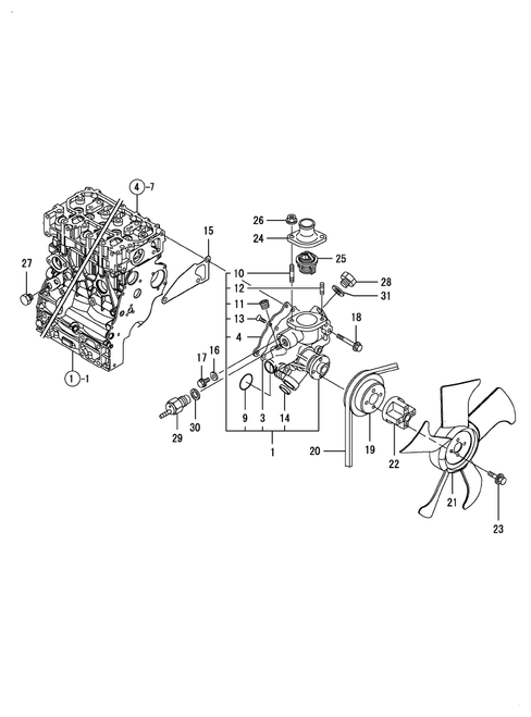 SC2400(CCY)-0CNP4-M95000-010 COOLING WATER SYSTEM