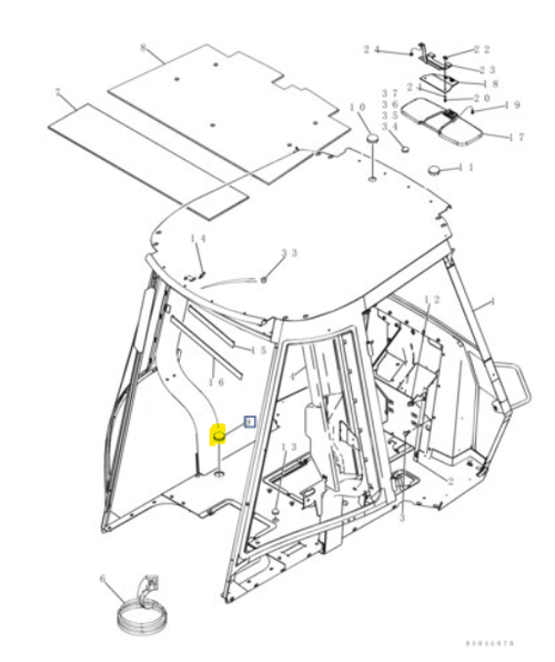 86625123 BUTTON, HOLE PLUG