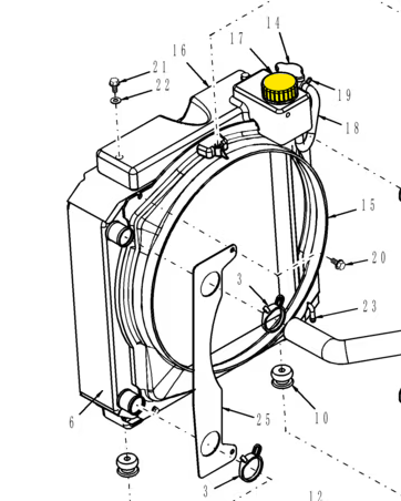 87032486 RADIATOR CAP