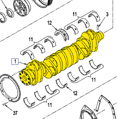 87356215R REMAN-CRANKSHAFT