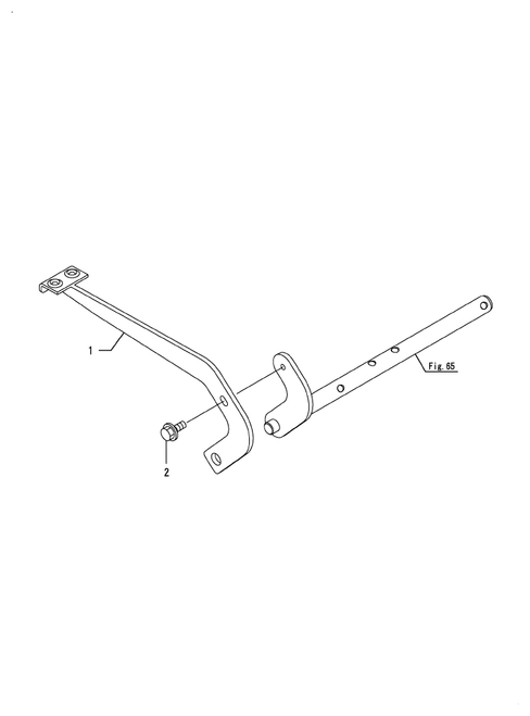 YT235 - DIFFERENTIAL LOCK PEDAL