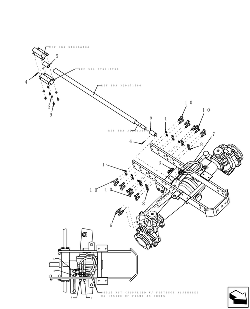 TC40A 04.02 FRONT AXLE, FWD