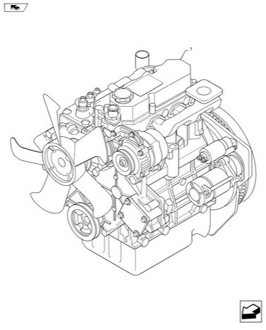 MT40193553 ENGINE