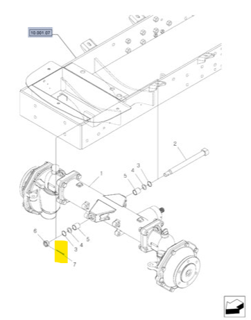 MT40029125 PIN, SPLIT (COTTER)