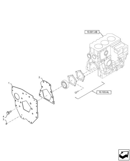 BOOMER 24 10.103.AK - FLYWHEEL HOUSING