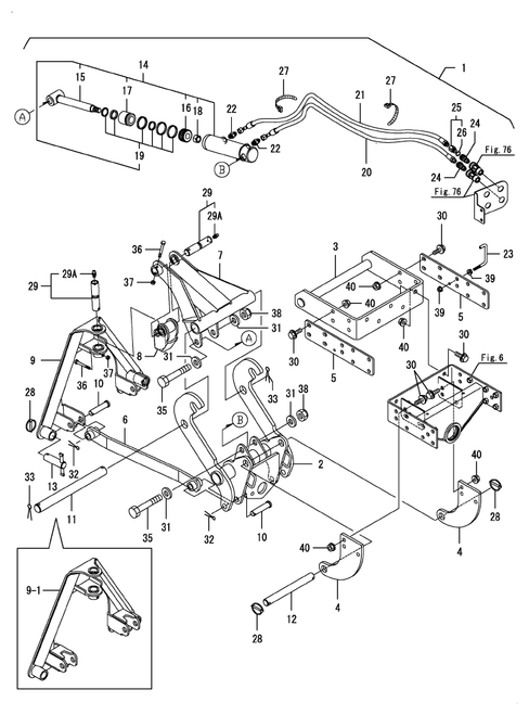 SA324 - FRONT HITCH