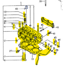 SBA111017730 CYLINDER HEAD