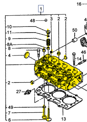 SBA111010580R REMAN-CYLINDER HEAD