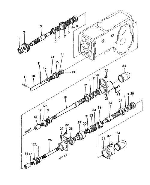 TC23DA 03.09 - PTO GEARS