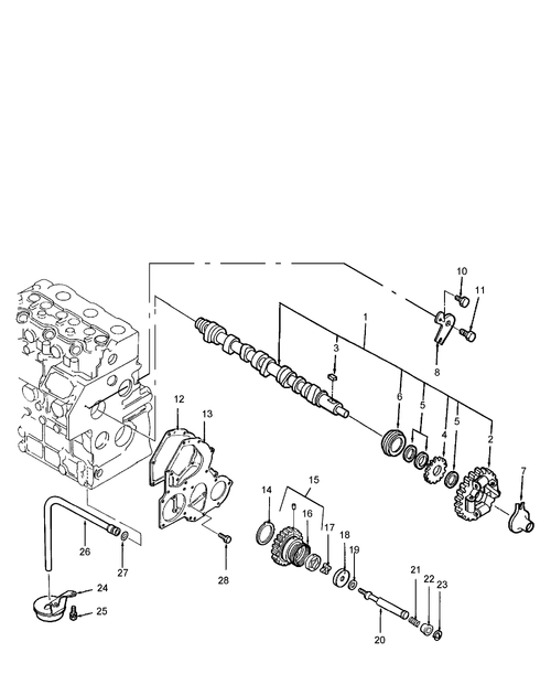 TC26DA 01.03 - CAMSHAFT & OIL PUMP