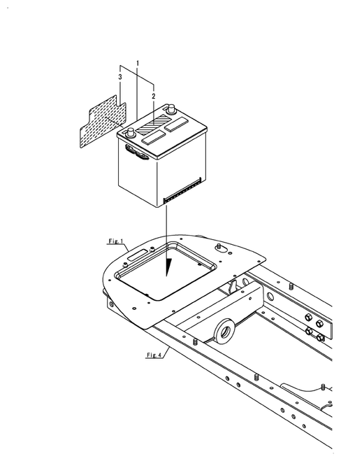 SA424 - DRY BATTERY