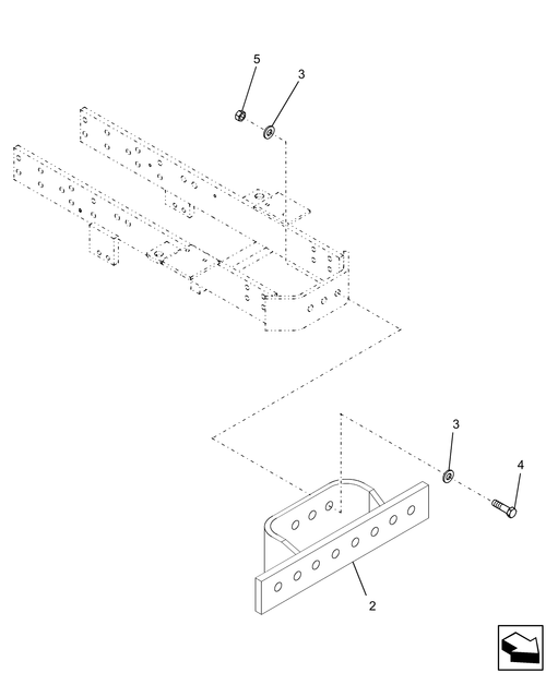 TC34DA-18.02 - FRONT WEIGHT CARRIER - 718233016