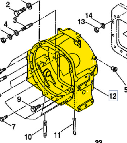 SBA320111860 CLUTCH CASE