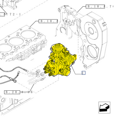 2852847R REMAN-INJECTION PUMP