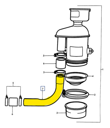 311112 Air Intake Hose