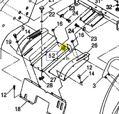 SBA398136060 GROMMET