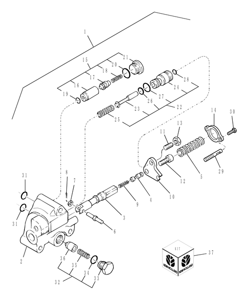 TC35A-07.03.01 - HPL CONTROL VALVE ASSEMBLY - SBA340016350