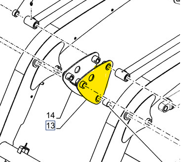 84574947 MOUNTING PLATE