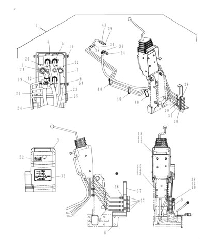 710440086 DIA Hydraulic Tract System Kit