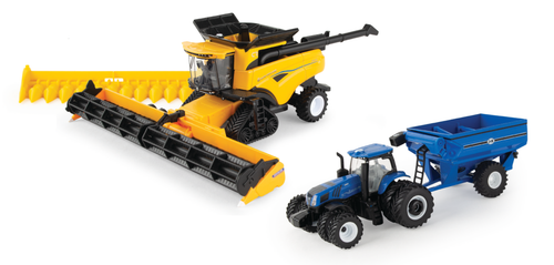 ERT13996 1:64 New Holland Haying Toy Set