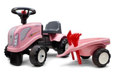FA288C New Holland Baby Farm Push-Along Toy Tractor