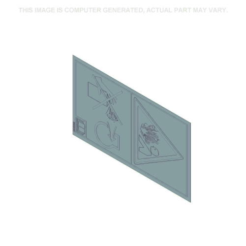 8603095 DECAL, WARNING