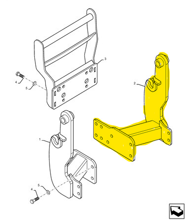 MT40377957 MOUNTING FRAME - RH