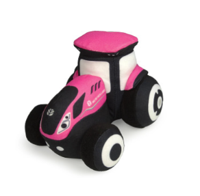 UHK1157 New Holland T7 Tractor Small Plush Toy [PKG of 6]