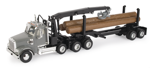 ZFN46702 1:32 Freightliner™ 122SD Logging Truck Toy with Logs