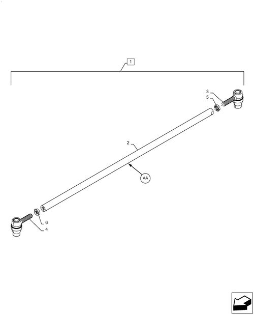 Workmaster 60 - FRONT AXLE, DIFFERENTIAL, SUPPORT, 4WD