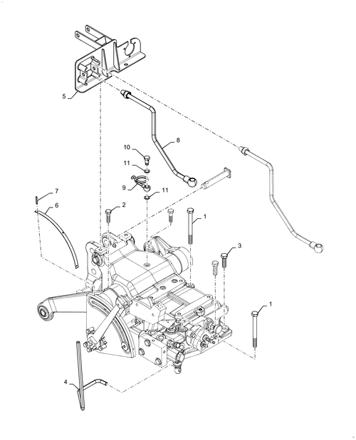 Workmaster 60-35.100.AP[21] - HYDRAULIC LIFT, HOUSING