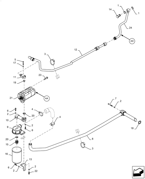 Workmaster 60 - AUXILIARY HYDRAULIC PUMP