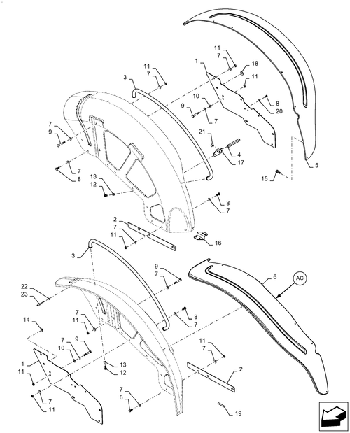 Workmaster 60 - FENDERS
