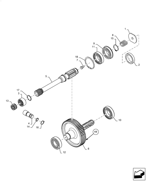 Workmaster 70-31.110.AB[01] - VAR - 337896081, REAR, ONE-SPEED POWER TAKE-OFF ; (Var) 337896081