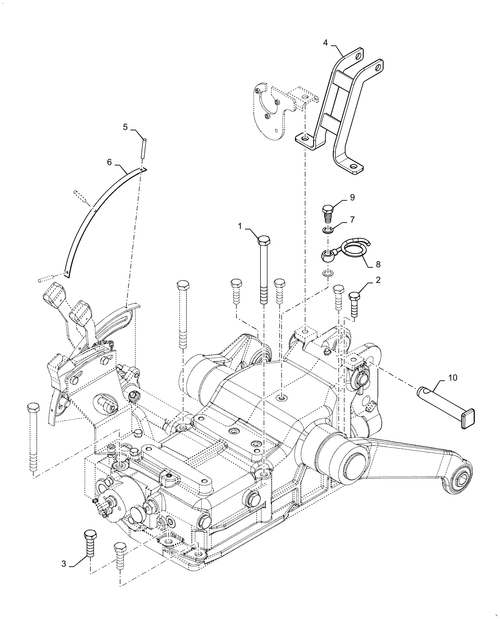 Workmaster 70-35.100.AP[12] - VAR - 338547081, 341528081, 390000296, 390000297, HYDRAULIC, LIFT ASSY, WITH S1 AND RVO, 500CC ; (Var) 338547081, 341528081, 390000296, 390000297