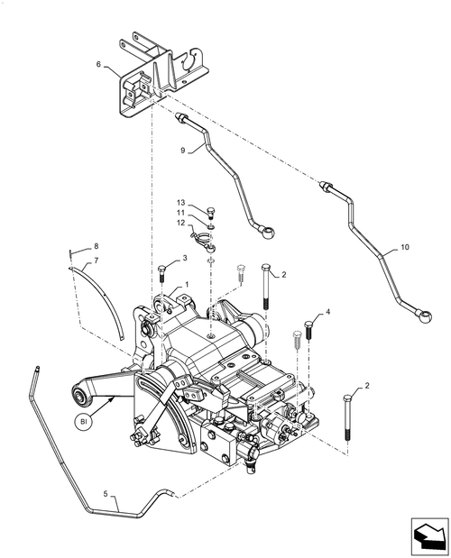 Workmaster 70-35.100.AP[14] - VAR - 337913081, HYDRAULIC LIFT, ASSY, NORMAL WITH SINGLE REMOTE, 750CC ; (Var) 337913081