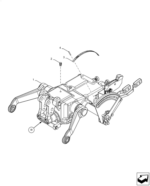 Workmaster 70-35.100.BI[03] - VAR - 344995081, HYDRAULIC, CYLINDER, LIFT ; (Var) 344995081
